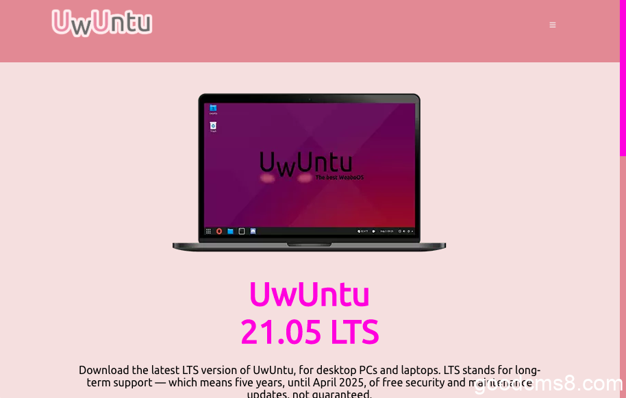 《ubuntu家庭又添新成员，UwUntu系统横空出世，粉红色调少女心，开箱可用，VirtualBox安装试用全过程！》